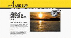 Desktop Screenshot of aare-sup.ch